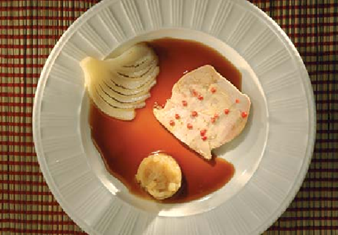 Recette Terrine de foie gras de canard aux poires